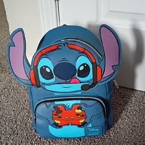Disney Stitch Gamer Shoulder Bag - Blue and Red
